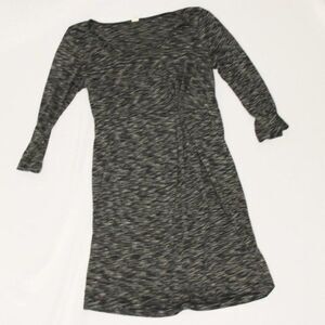 Old Navy Gray Marled Asymmetrical Knit Dress M